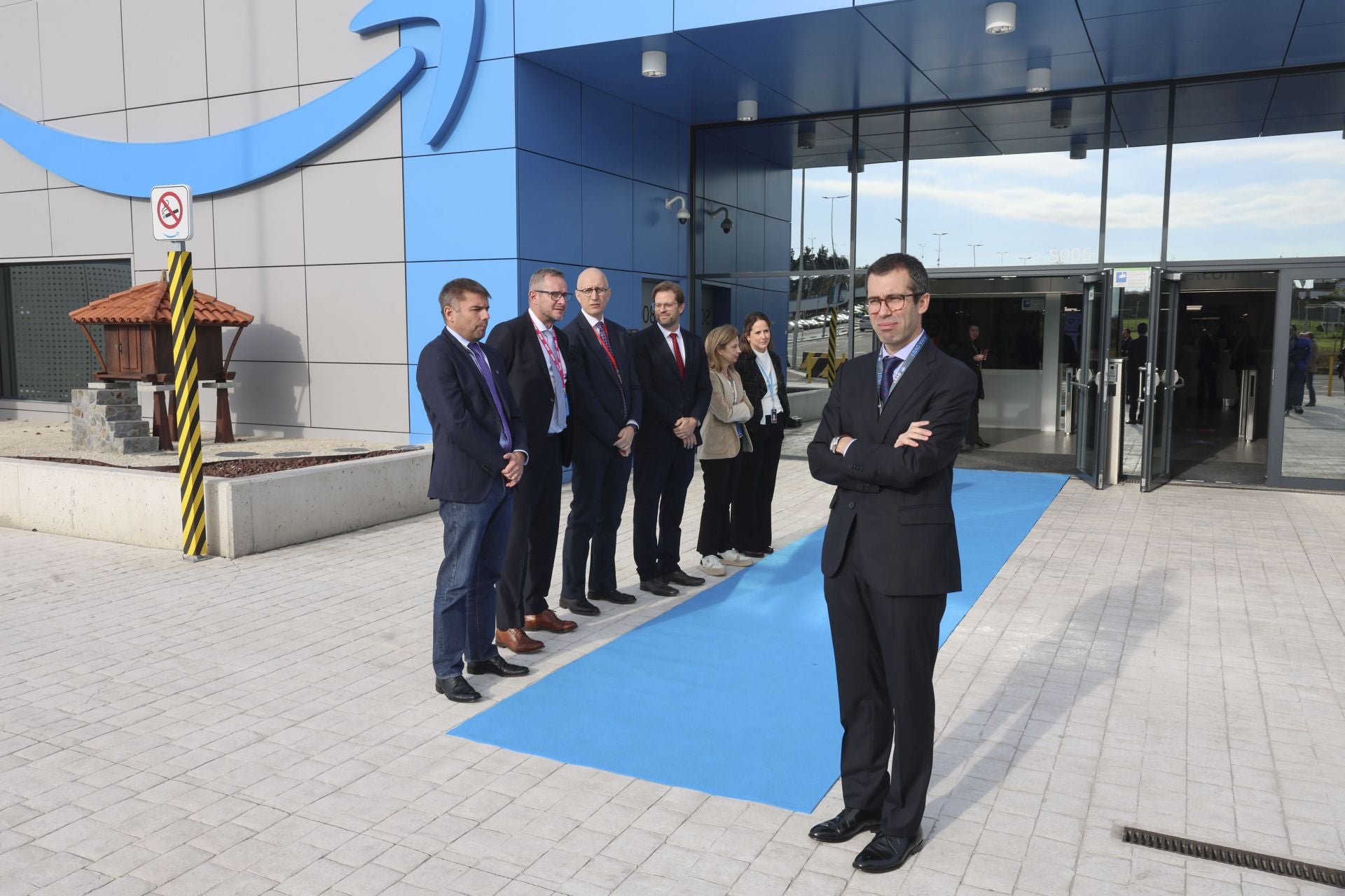 Inauguración oficial del centro logístico Amazon en Siero