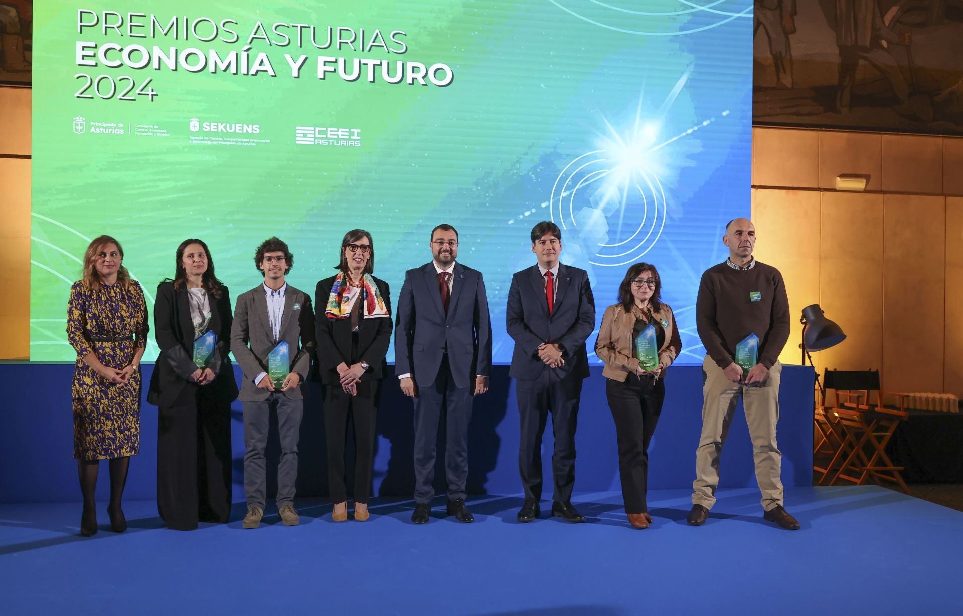 Sekuens hace entrega de los Premios Asturias Economía y Futuro 2024