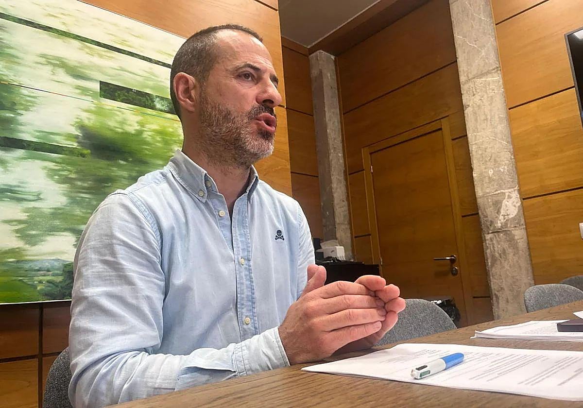 El alcalde de Siero, Ángel García, 'Cepi'.