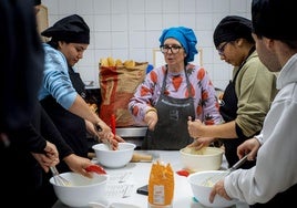 Taller de cocina desarrollado por la empresa «Panduru»