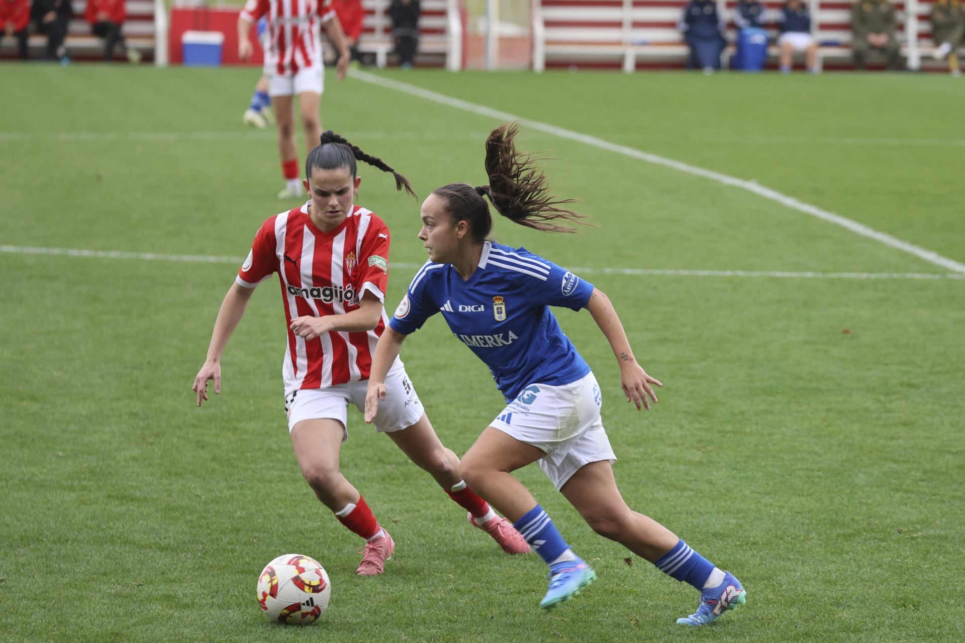 Las mejores imágenes del derbi femenino: Sporting de Gijón 2 - 0 Real Oviedo