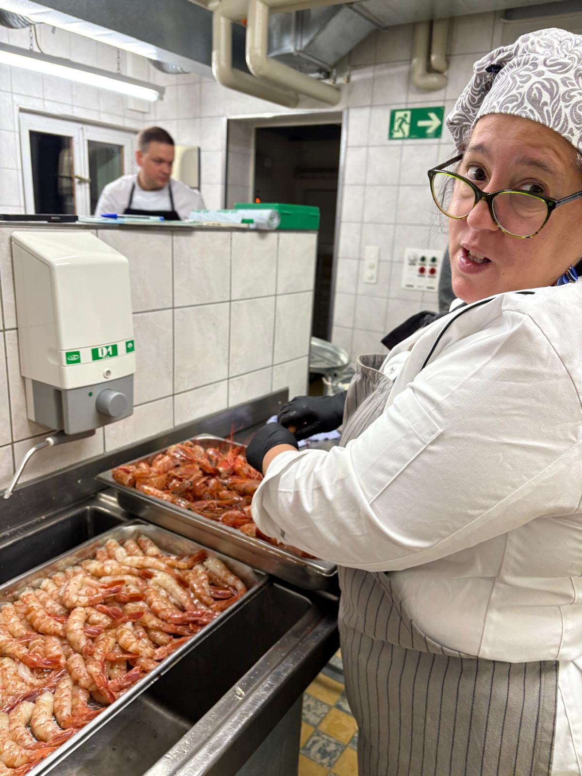 Un restaurante de Gijón prepara un menú asturiano para 200 personas en Suiza