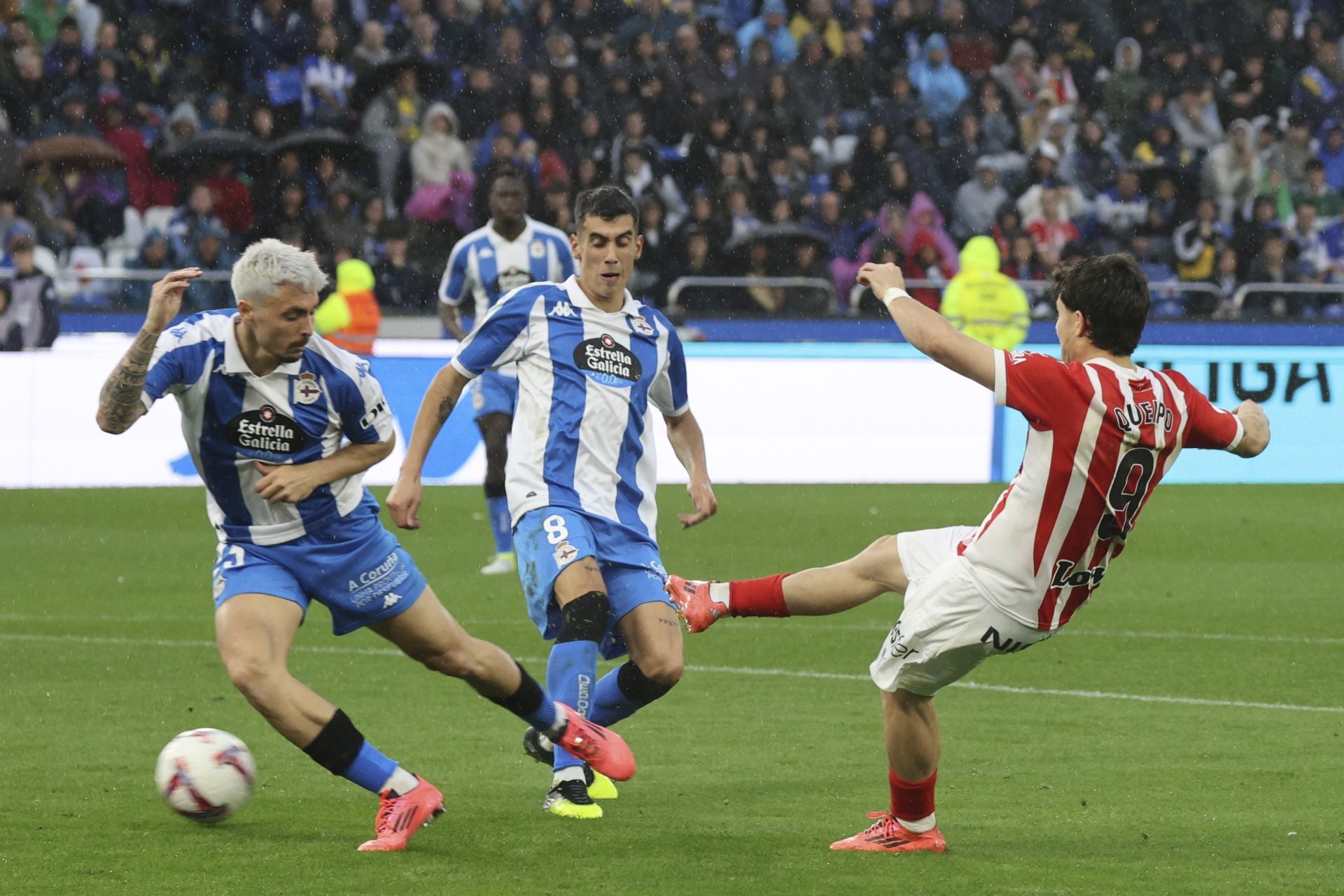 Las mejores imágenes del Deportivo de la Coruña - Sporting de Gijón