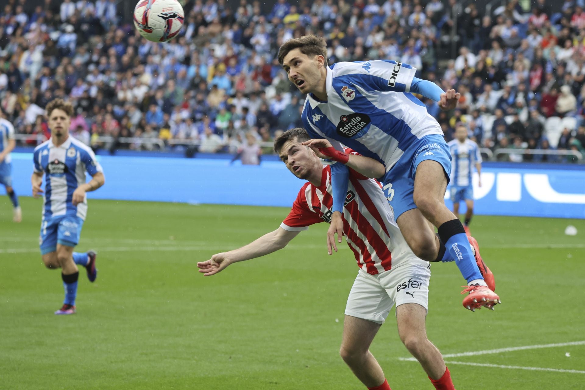 Las mejores imágenes del Deportivo de la Coruña - Sporting de Gijón