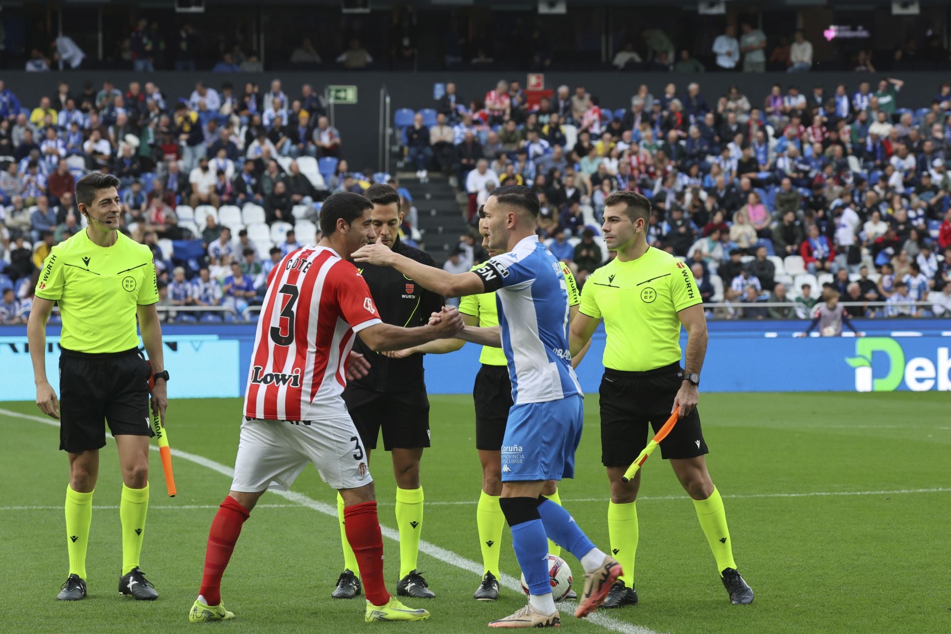 Las mejores imágenes del Deportivo de la Coruña - Sporting de Gijón