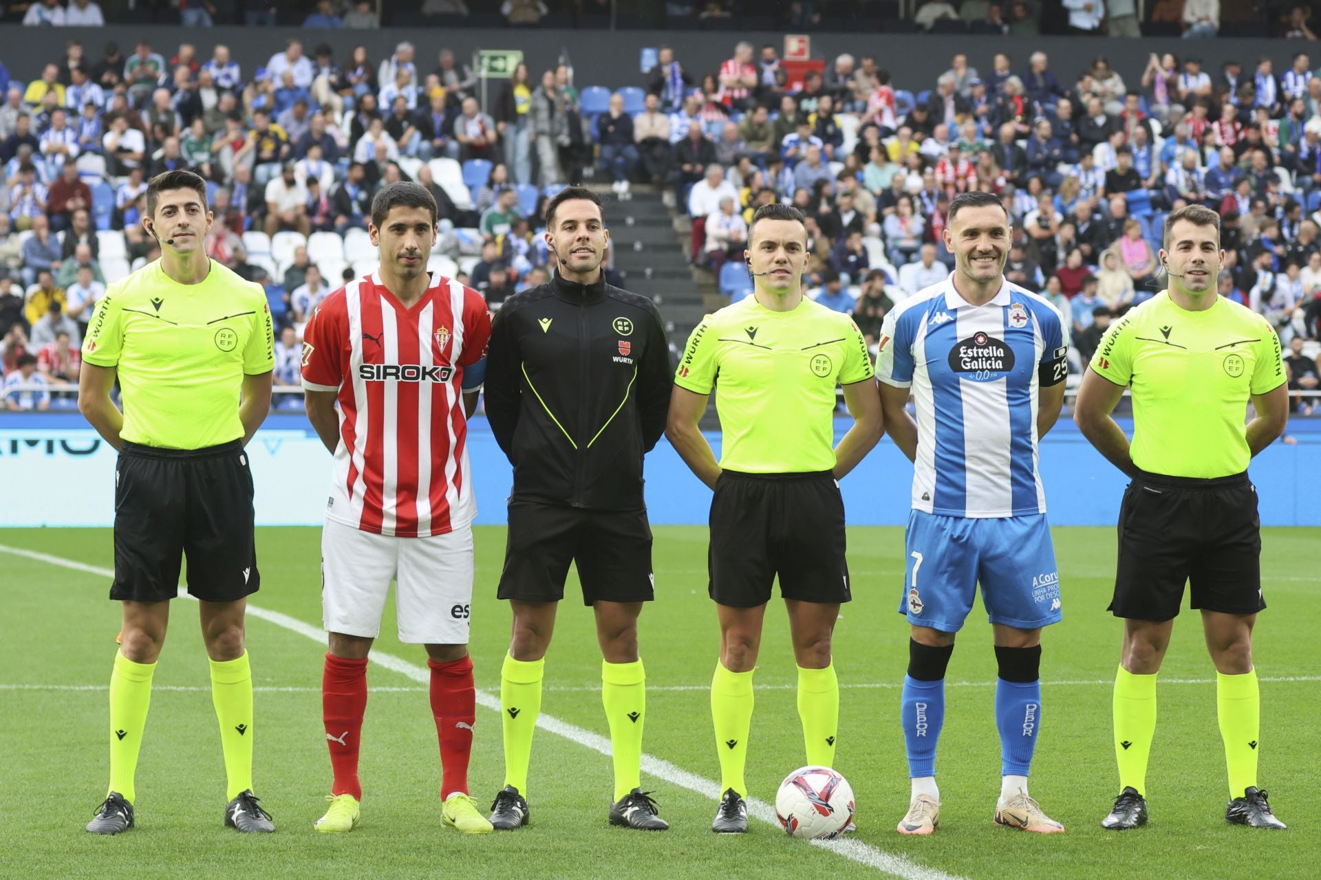 Las mejores imágenes del Deportivo de la Coruña - Sporting de Gijón