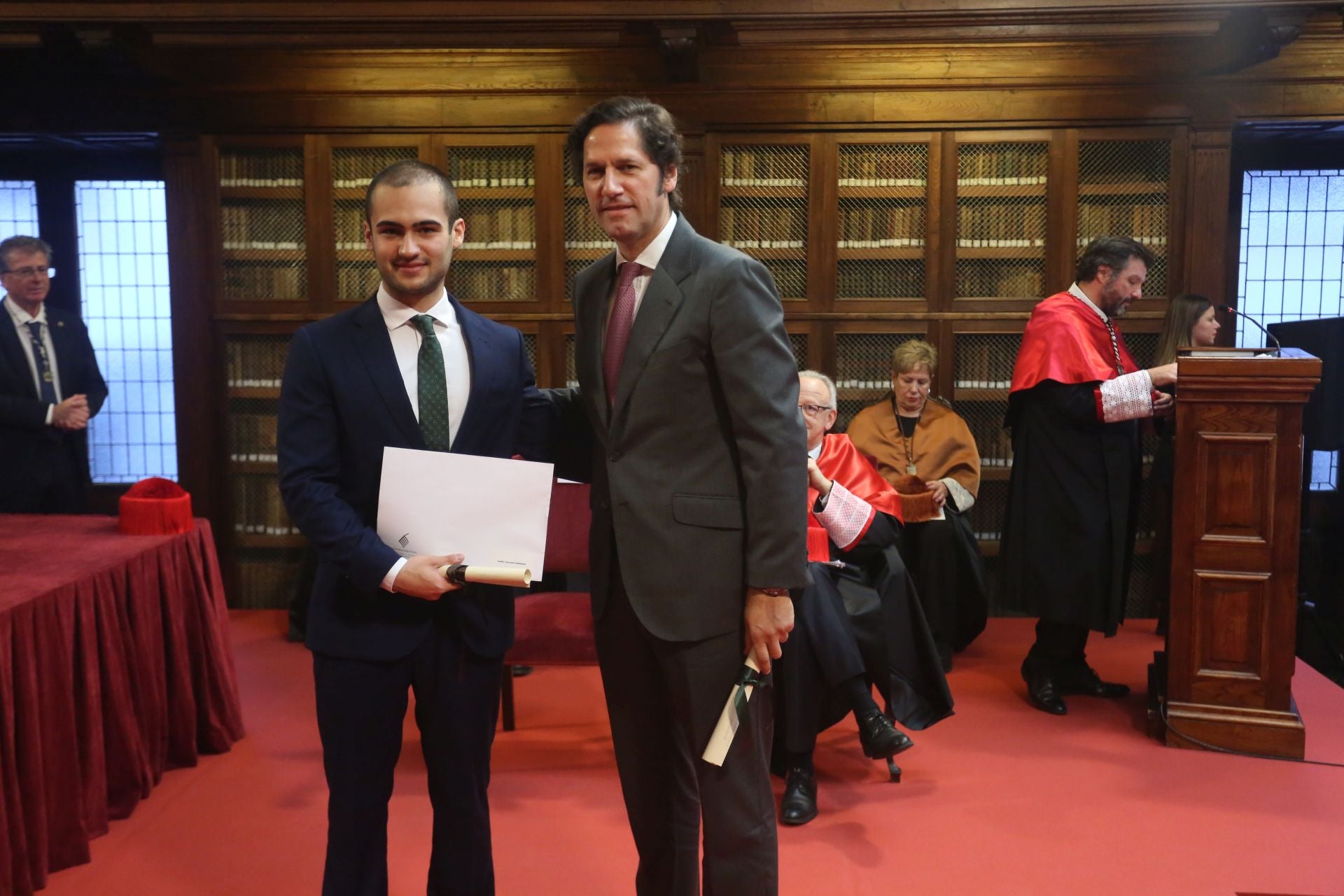 Los estudiantes «más excelentes» de la Universidad de Oviedo