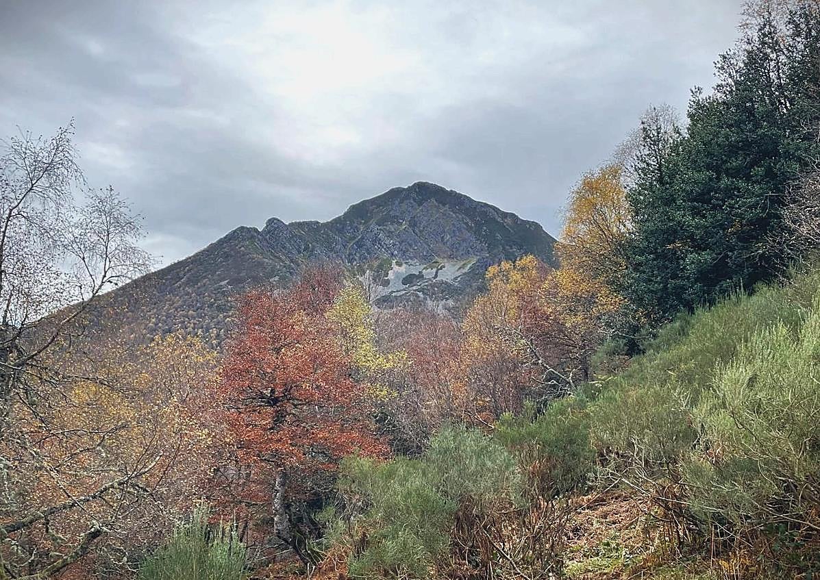 Imagen secundaria 1 - Un bosque mítico, dos brañas vaqueiras y una cumbre puntiaguda que es el techo de Teverga