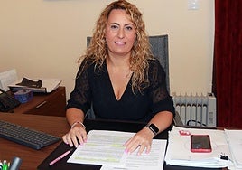 Gemma Álvarez, alcaldesa de Lena.