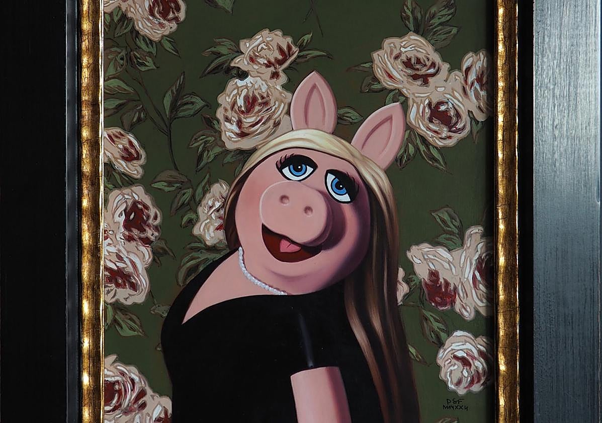 Arriba 'Bowie Mouse' y 'Piggy II'. Abajo,'Don Pin Pon'.