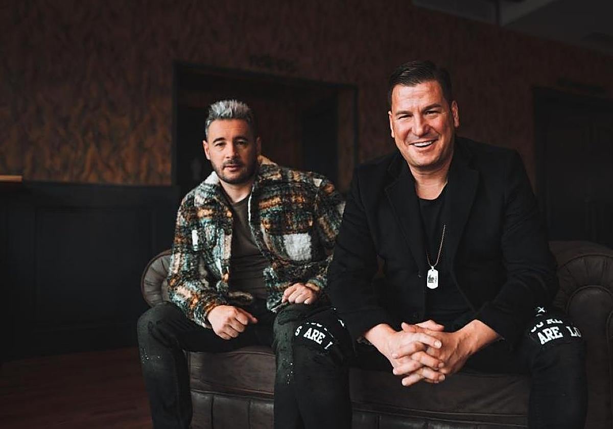 Andrés Morales y Lucas González forman el dúo Andy y Lucas.