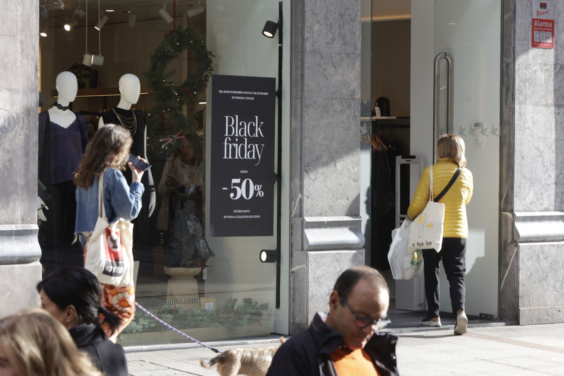 Los asturianos adelantan sus compras con el Black Friday
