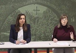 Alejandra González y Sonsoles Peralta.