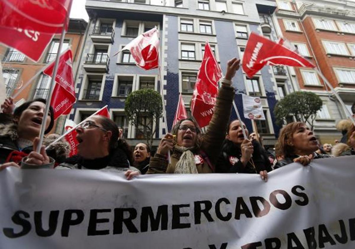 Una manifestación pasada.