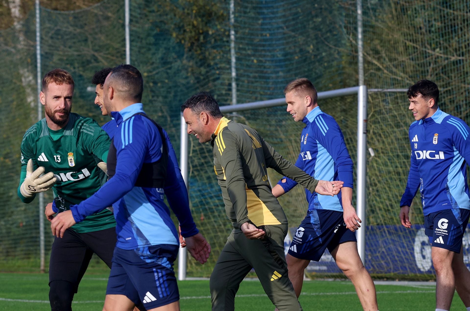 Entrenamiento del Real Oviedo (07/12/24)