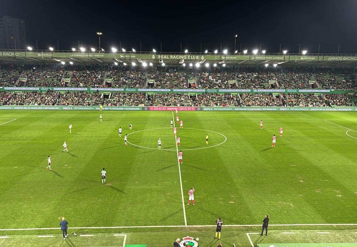 Copa del Rey: Racing de Santander - Sporting de Gijón, en directo