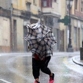 La Aemet alerta: nieve, lluvia, viento y olas en Asturias para el puente de la Constitución