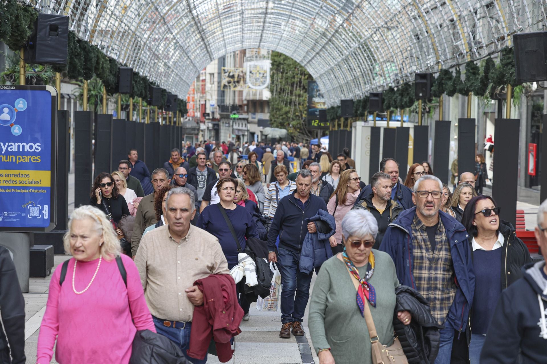 Puente de diciembre con llenazo de turistas en Asturias