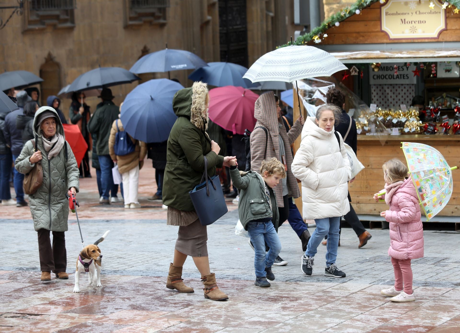 Vientos de invierno en Asturias: vendaval en la antesala a las nevadas