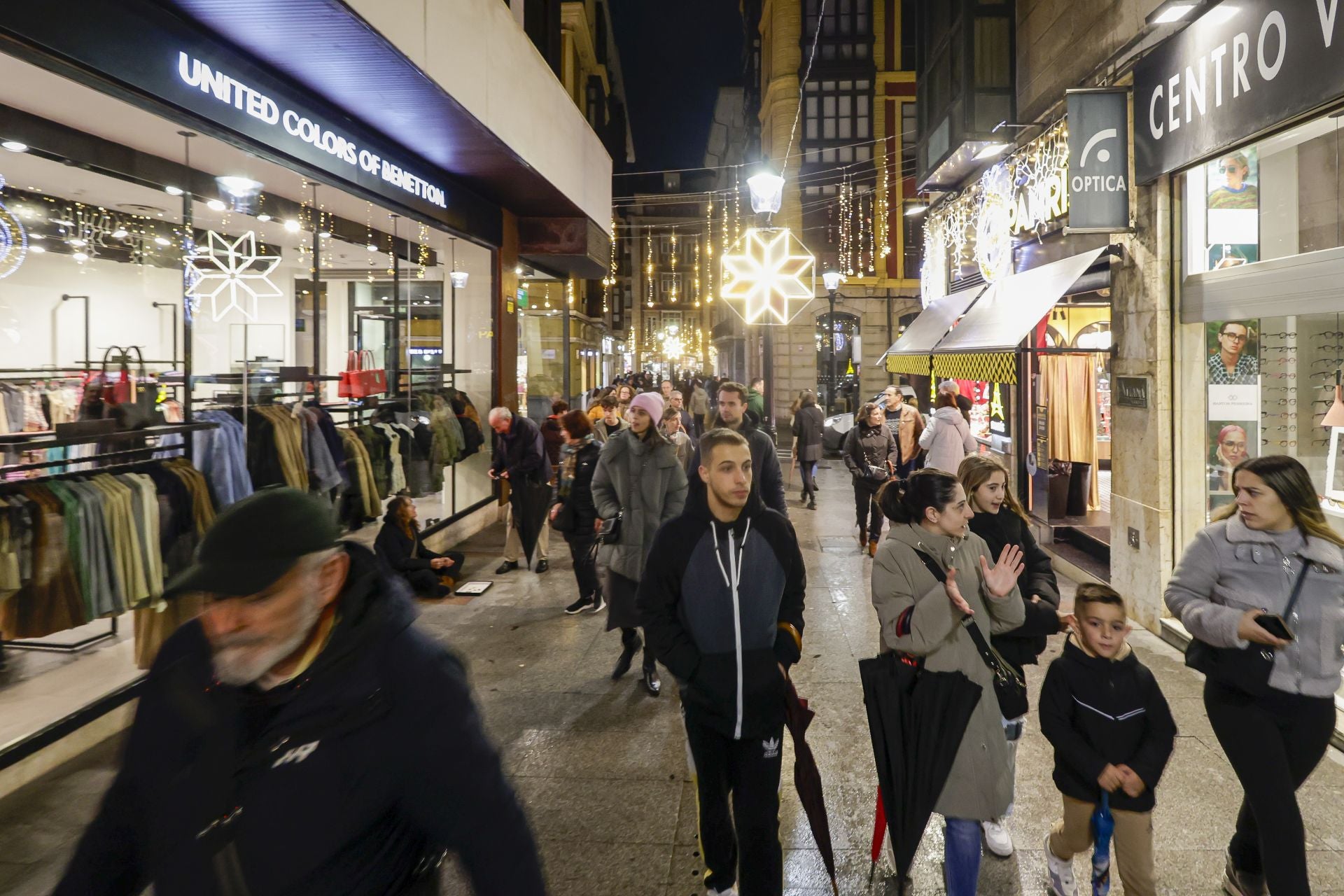 El puente de diciembre llena Gijón