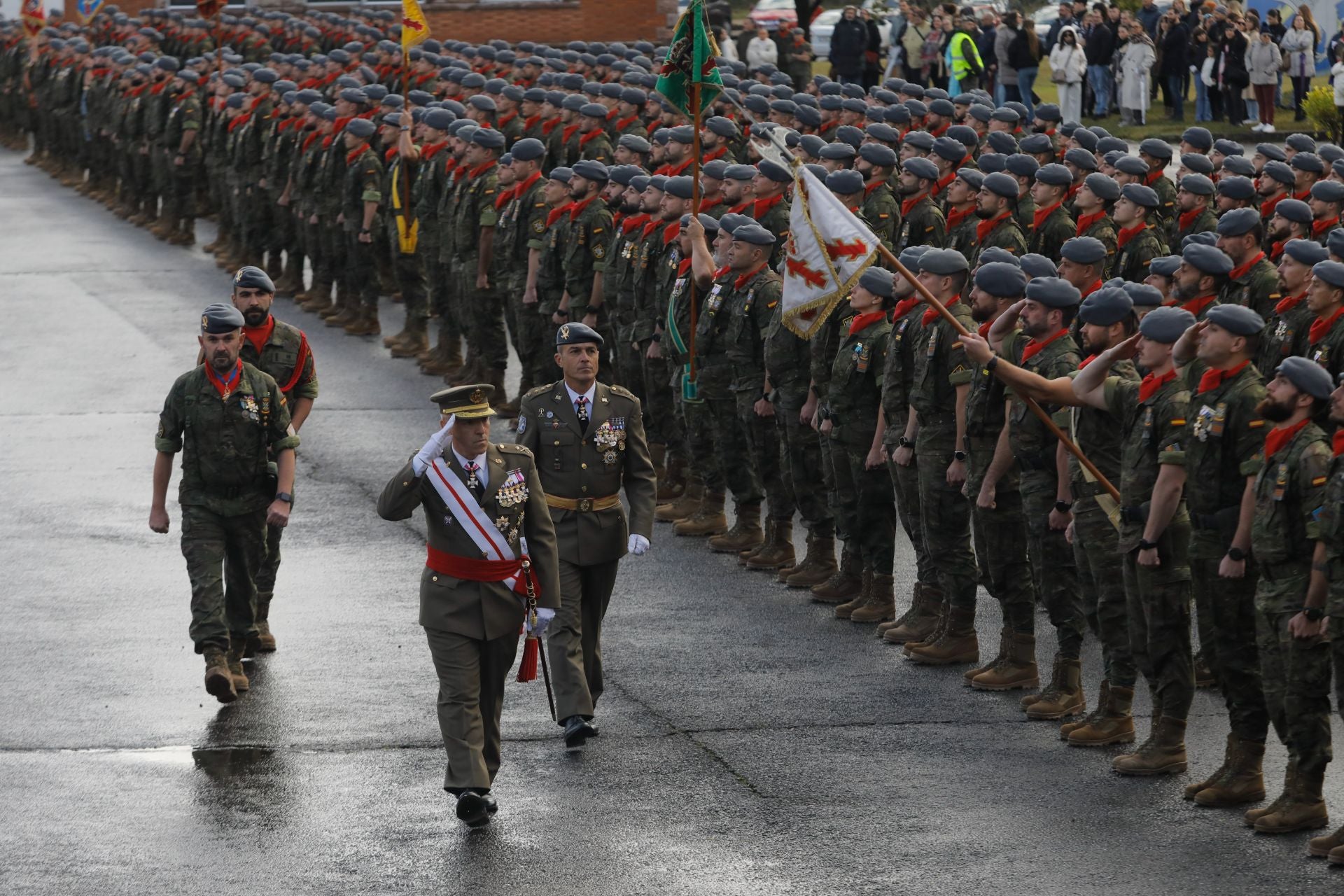 Cabo Noval celebra la Inmaculada, patrona de la Infantería