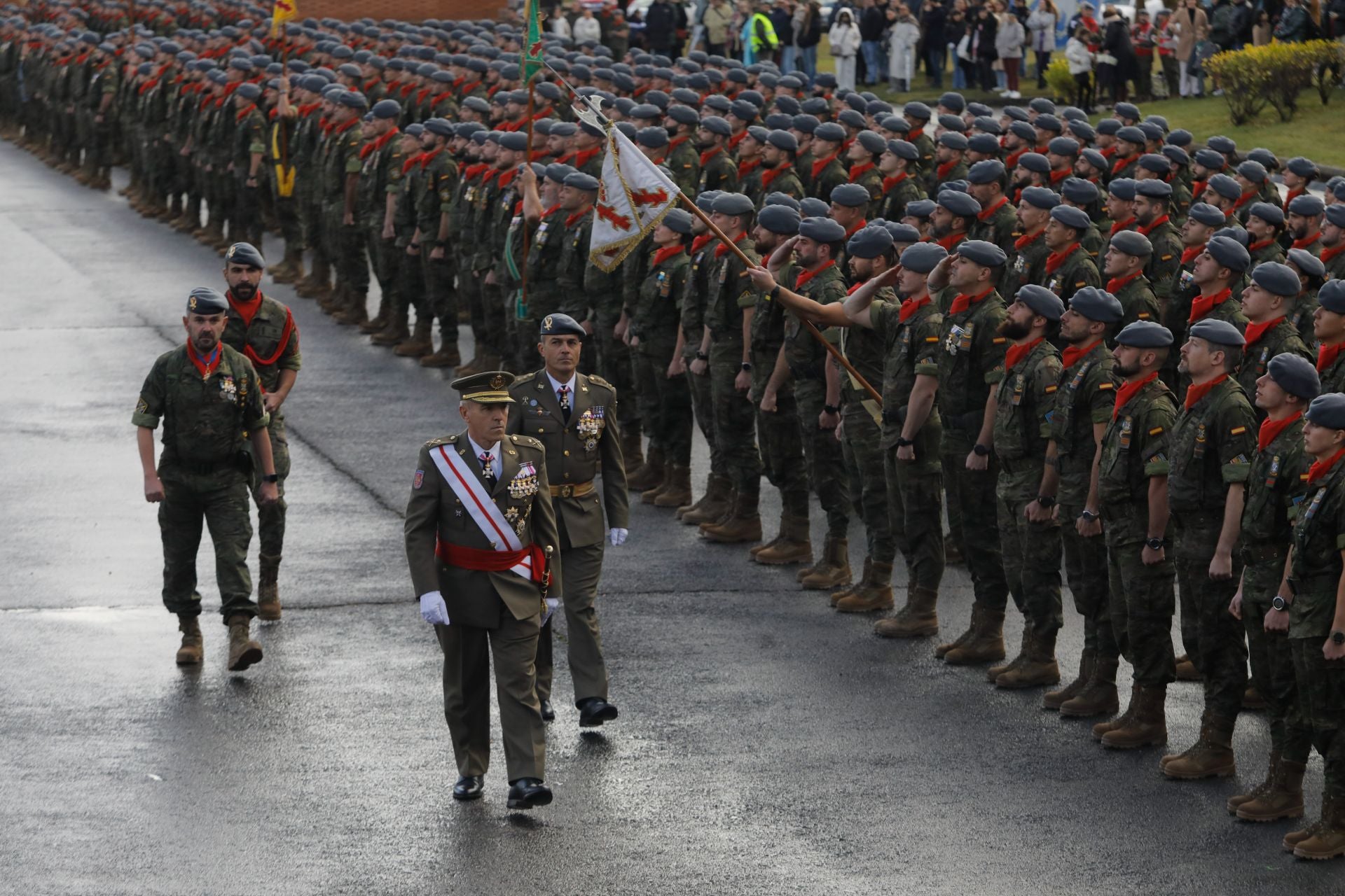 Cabo Noval celebra la Inmaculada, patrona de la Infantería