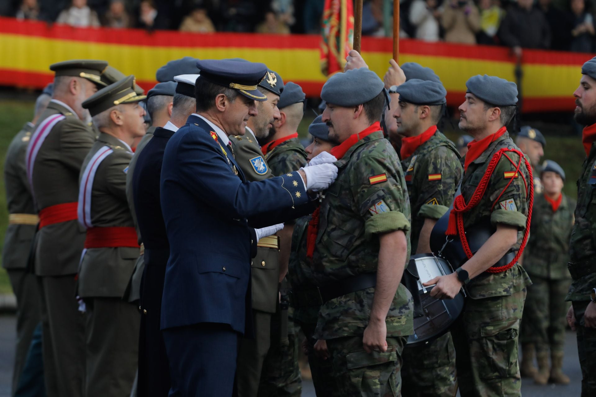 Cabo Noval celebra la Inmaculada, patrona de la Infantería