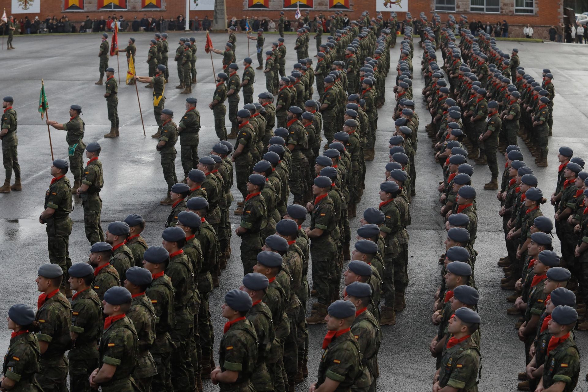 Cabo Noval celebra la Inmaculada, patrona de la Infantería