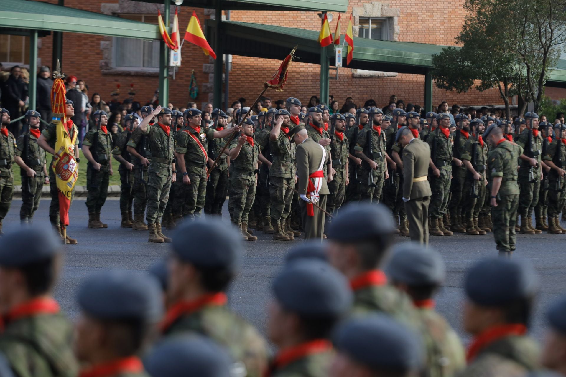 Cabo Noval celebra la Inmaculada, patrona de la Infantería