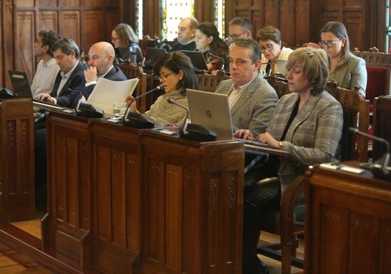 El consejero de Medio Rural y Política Agraria, Marcelino Marcos Líndez, este martes en la Junta de los presupuestos de su área previstos para 2025.