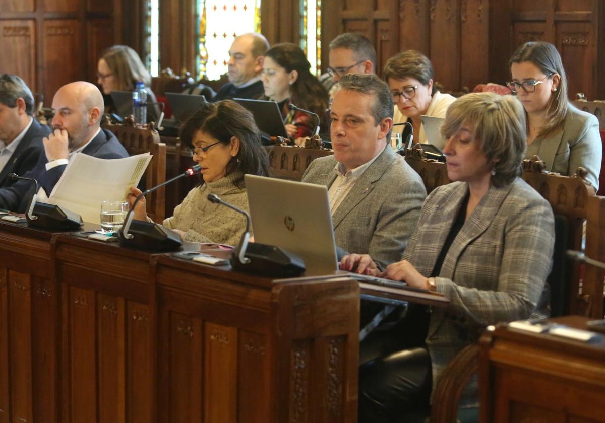 El consejero de Medio Rural y Política Agraria, Marcelino Marcos Líndez, este martes en la Junta de los presupuestos de su área previstos para 2025.