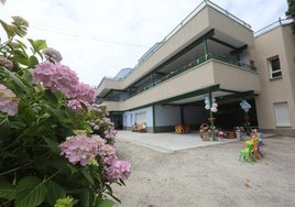 Edificio de la escuela de 0 a 3 de Jardín de Cantos, en Avilés.