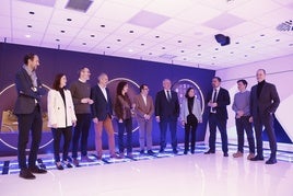 Miembros del jurado y de la directiva de CTIC Centro Tecnológico.