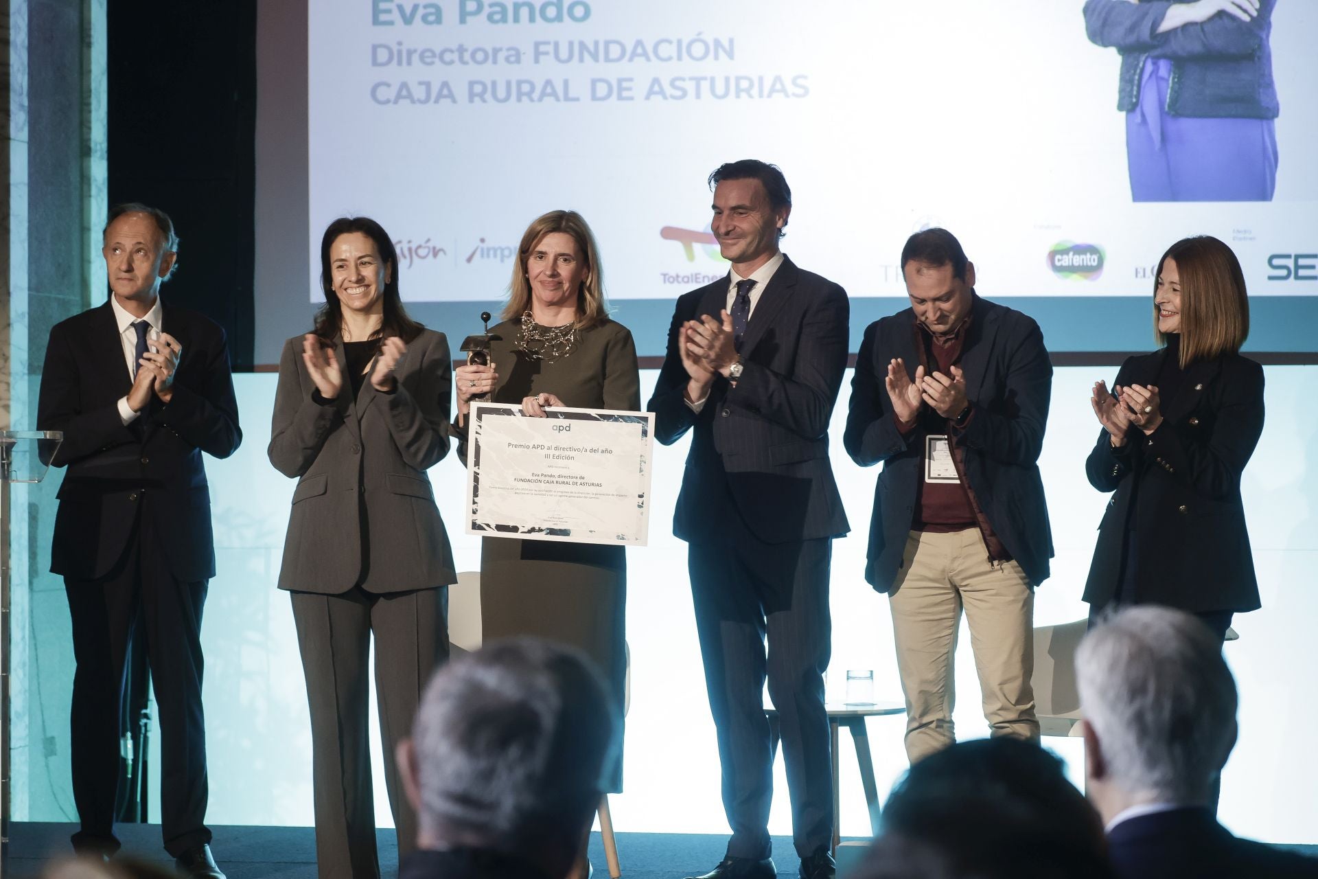 Así fue la entrega del premio a la directiva del año en Asturias