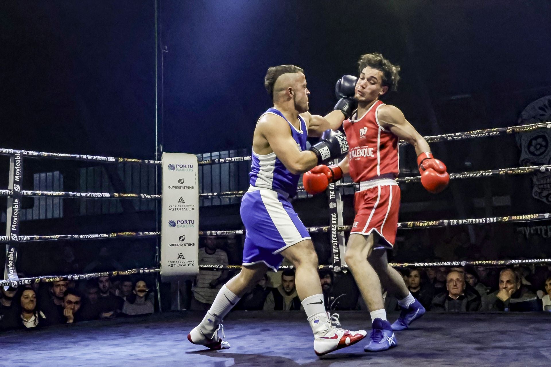 Las mejores fotos de los combates de boxeo de élite en Castrillón