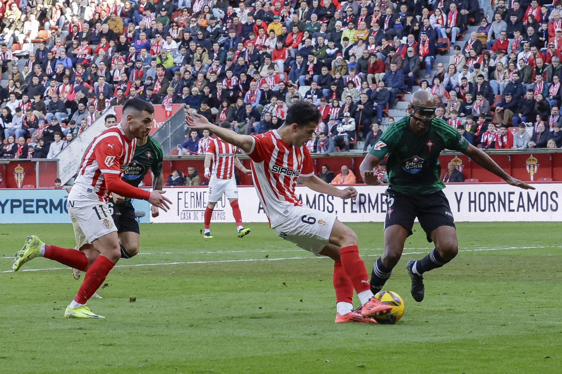 Las mejores jugadas del Sporting de Gijón - Racing de Ferrol