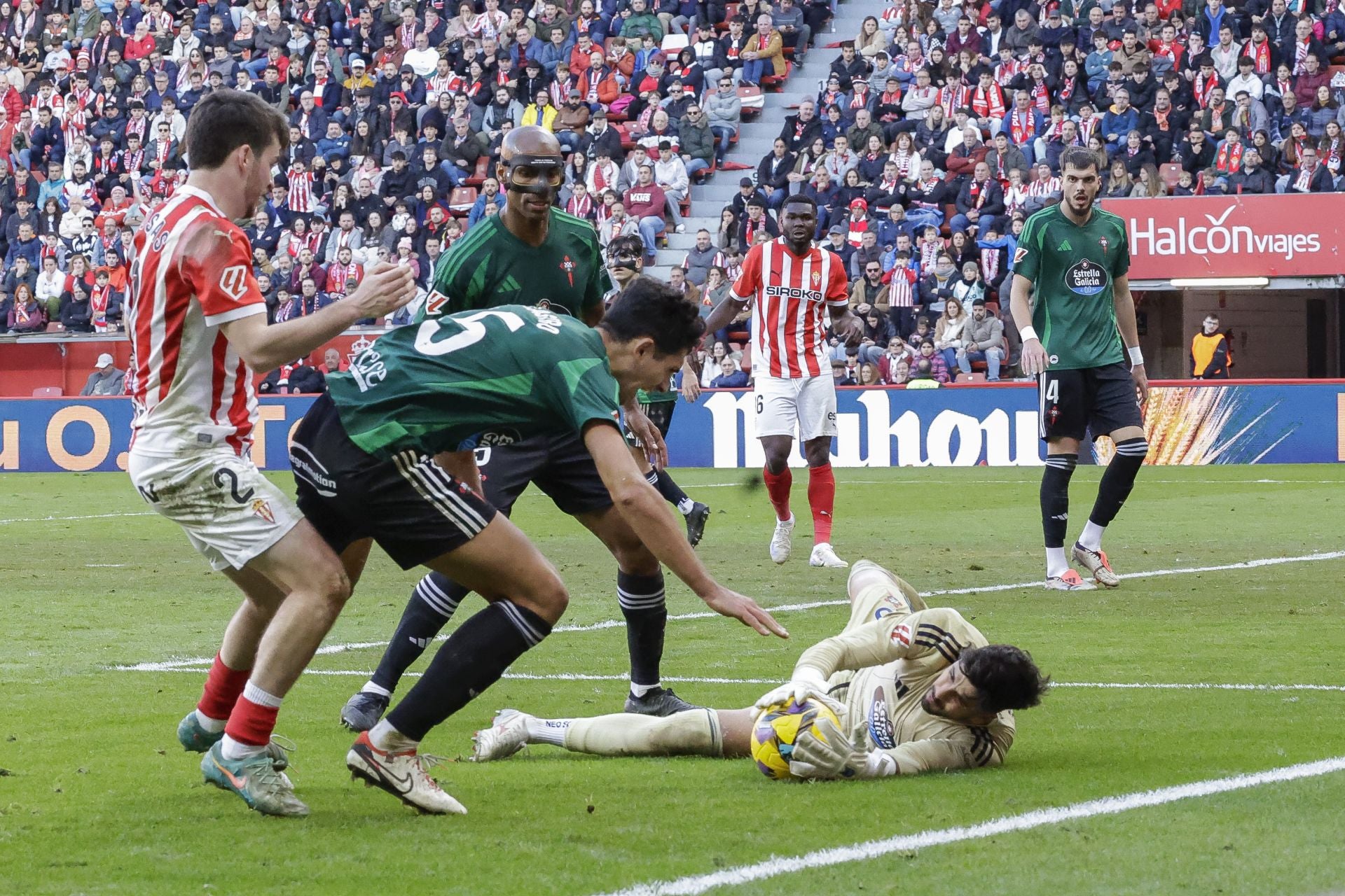 Las mejores jugadas del Sporting de Gijón - Racing de Ferrol