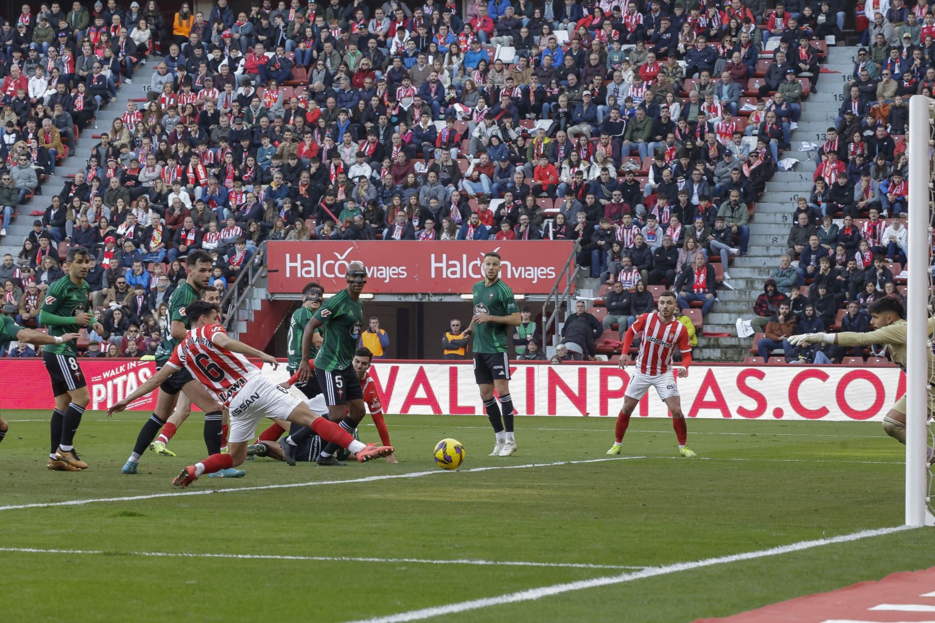 Las mejores jugadas del Sporting de Gijón - Racing de Ferrol