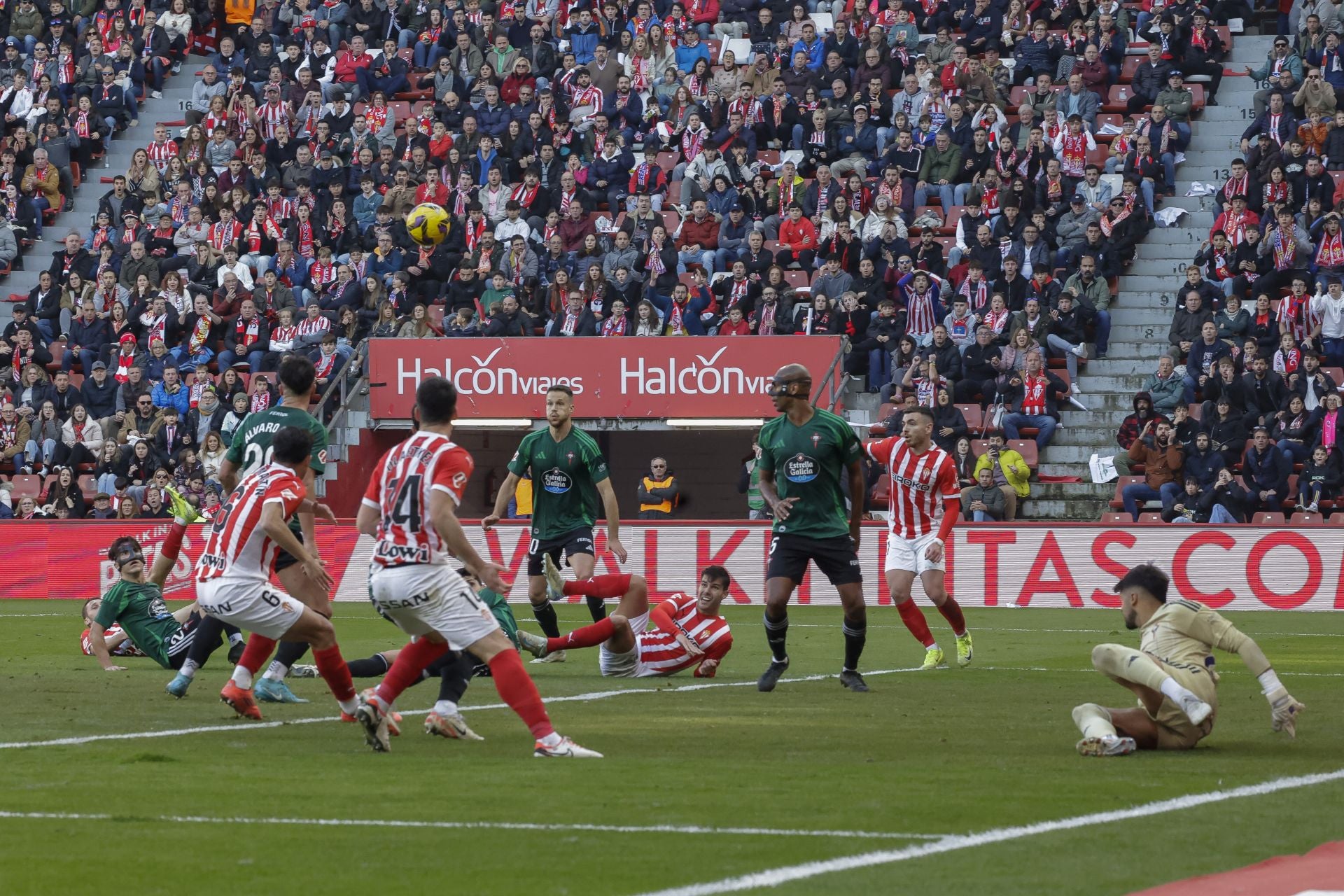 Las mejores jugadas del Sporting de Gijón - Racing de Ferrol