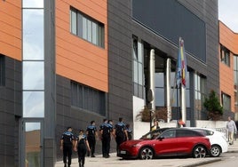 El Edificio de Seguridad Ciudadana de Oviedo.