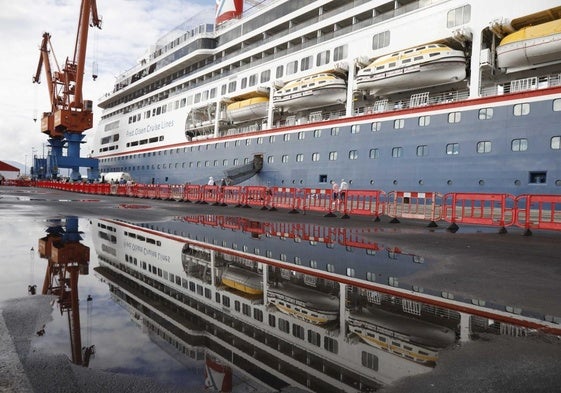 El 'Bolette' llegará el 17 de diciembre a Gijón para cerrar la temporada de cruceros en la ciudad.