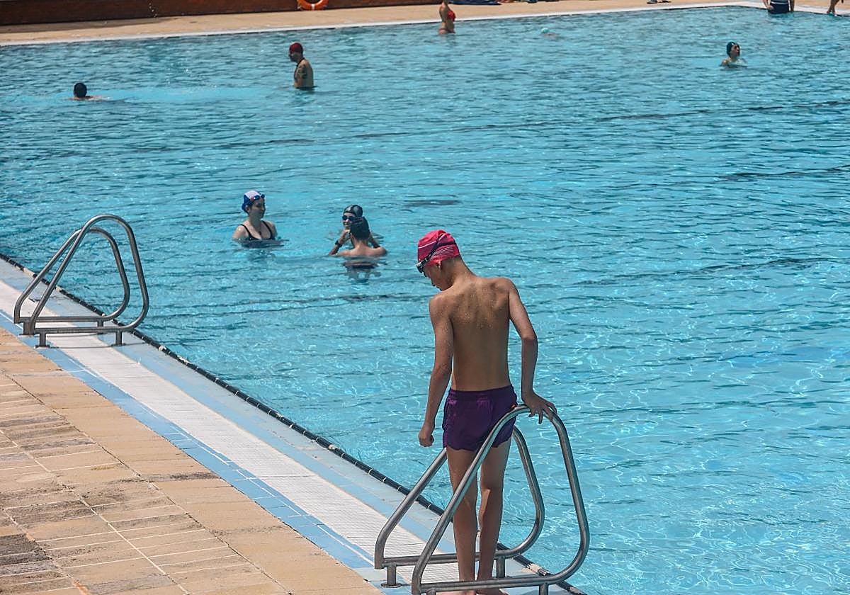 Las piscinas de San Lázaro, en una imagen de archivo.