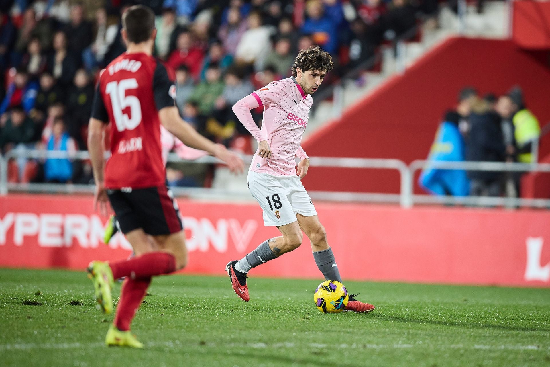 Las mejores imágenes del Mirandés 1 - 1 Sporting de Gijón