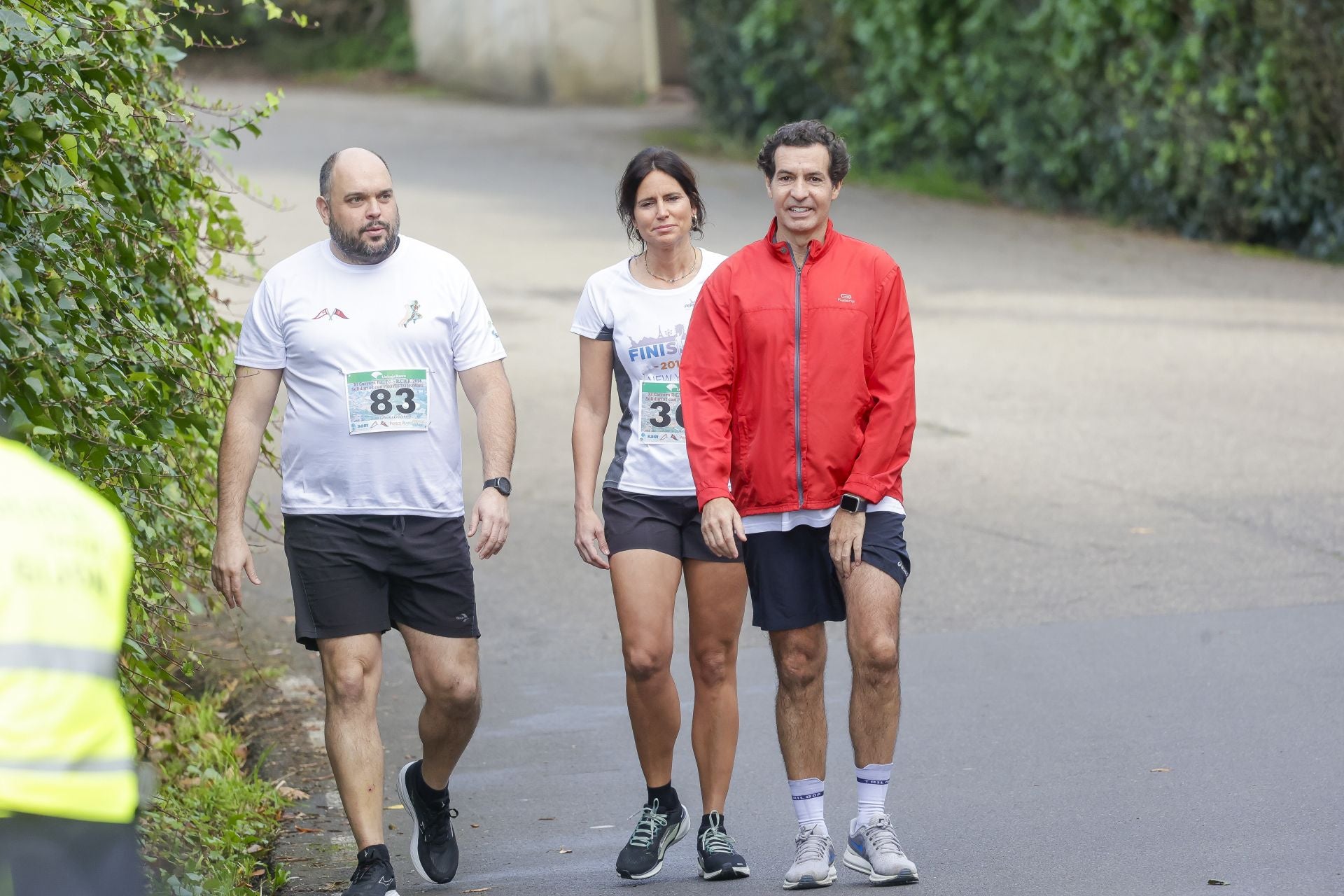 La carrera entre el club de Tenis y el club de Regatas de Gijón, en imágenes