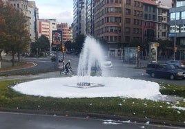 Aspecto que presentaba la fuente de El Humedal.