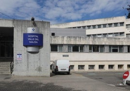 El hospital Valle del Nalón, hasta donde fueron trasladados los dos heridos.