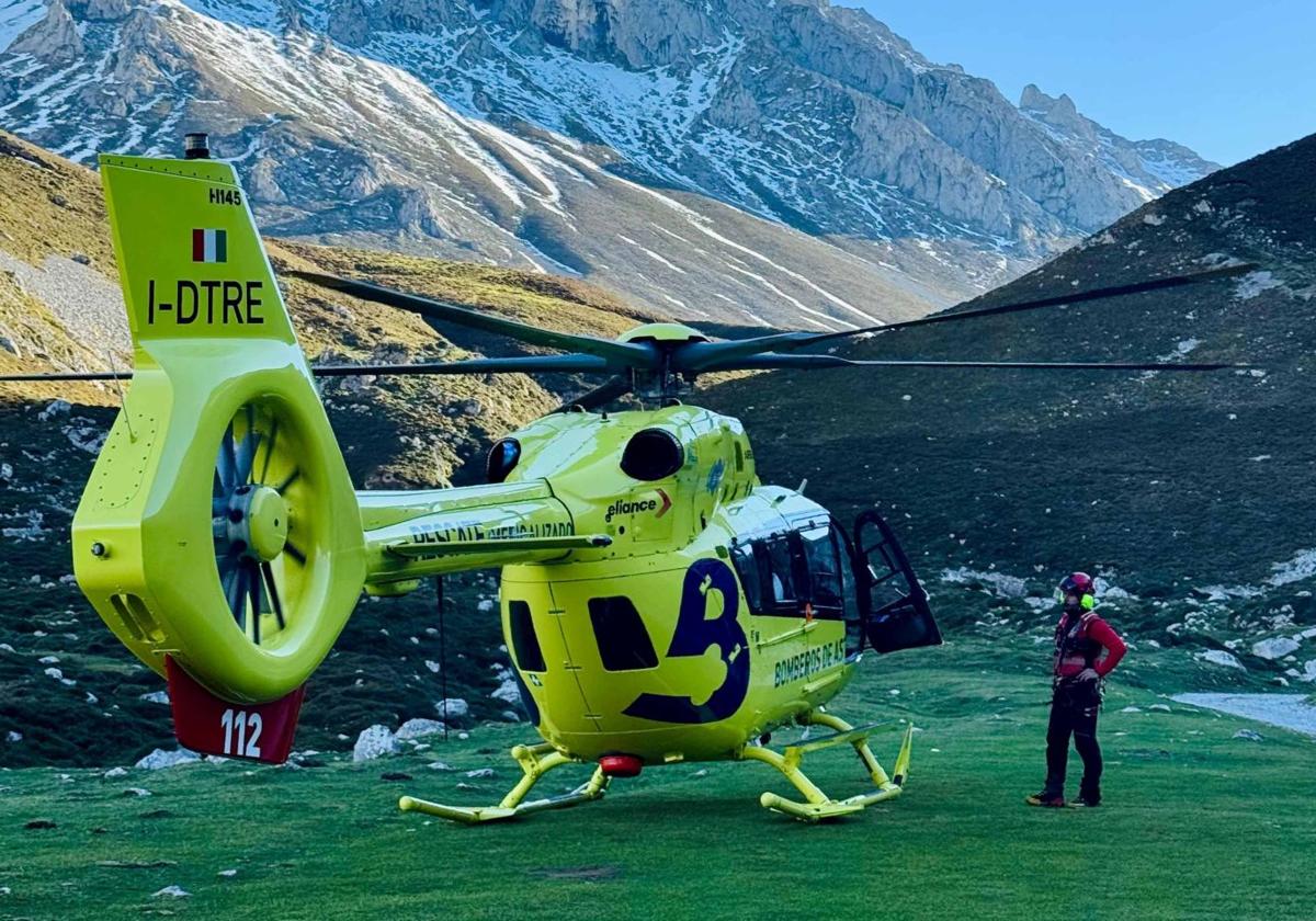 Milagroso rescate del montañero leonés desaparecido en los Picos de Europa