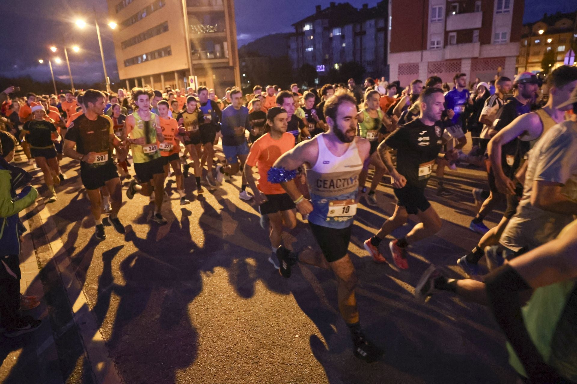 Las mejores fotos de la Carrera Fin de Año de Lugones