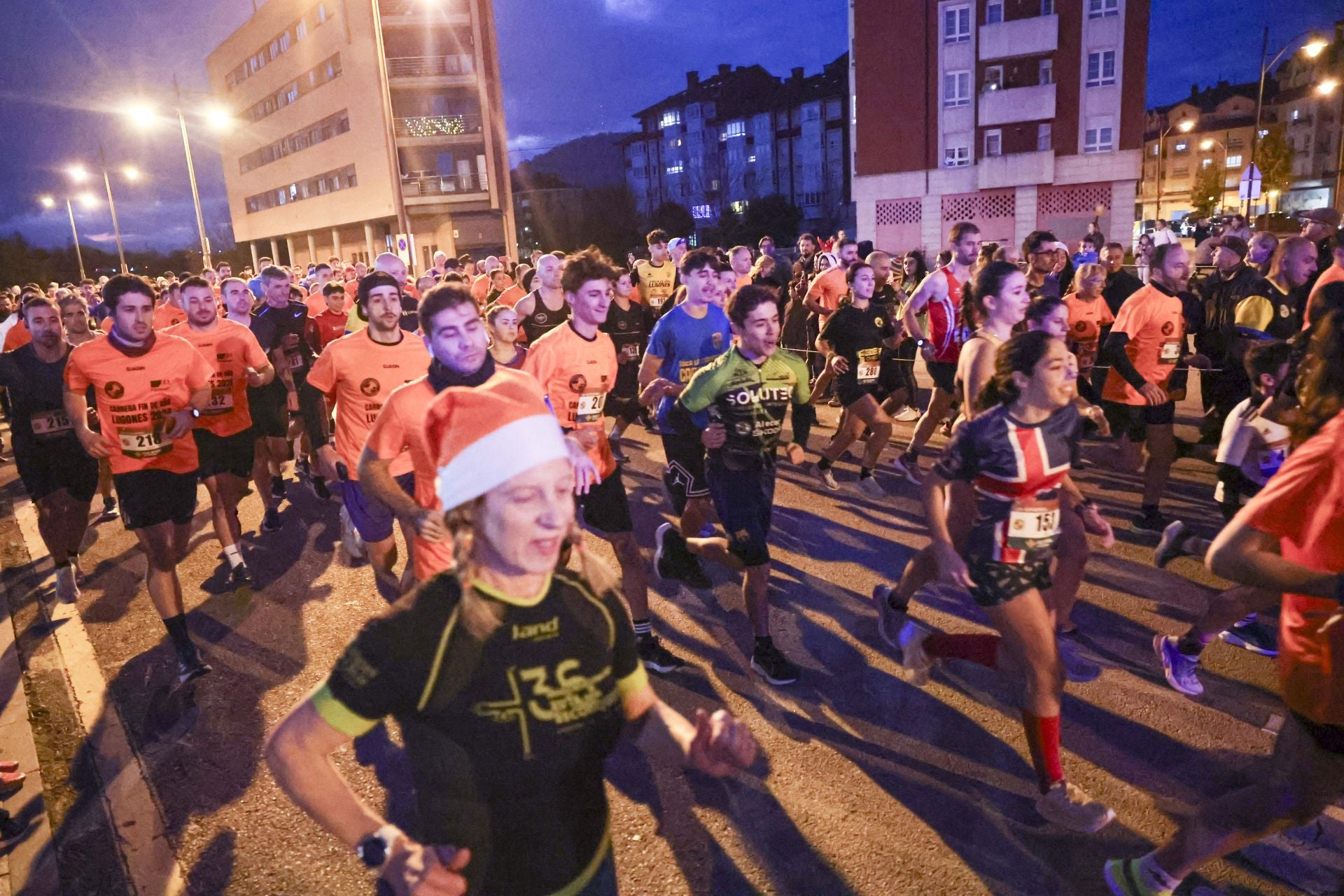 Las mejores fotos de la Carrera Fin de Año de Lugones