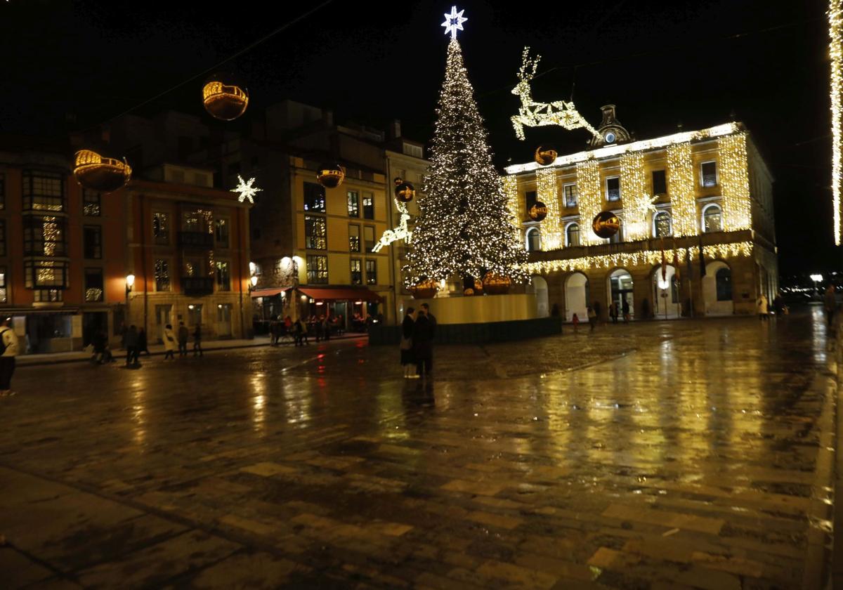 Las luces de Navidad de Gijón triunfan en Reino Unido